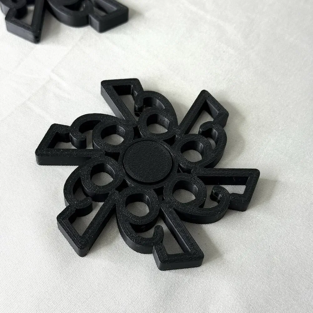 Six Seven Spinner 67 Brainrot Fidget Toy Plastic Set of 6